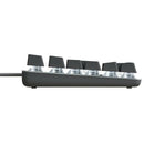 Logitech K845 Mechanical Backlit Keyboard - TTC Brown Switches, Modern Aluminum Design, 5 Illumination Modes