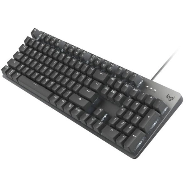 Logitech K845 Mechanical Backlit Keyboard - TTC Brown Switches, Modern Aluminum Design, 5 Illumination Modes