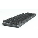 Logitech K845 Mechanical Backlit Keyboard - TTC Brown Switches, Modern Aluminum Design, 5 Illumination Modes