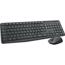 Logitech MK235 Wireless Keyboard And Mouse Combo - 2.4GHz, Spill - Resistant, Full - Size Comfort - Store 42