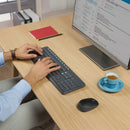 Logitech MK235 Wireless Keyboard And Mouse Combo - 2.4GHz, Spill - Resistant, Full - Size Comfort - Store 42