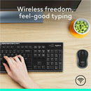 Logitech MK270 Wireless Keyboard and Mouse Combo - 2.4GHz, Hotkeys, Spill - Resistant Design - Store 42