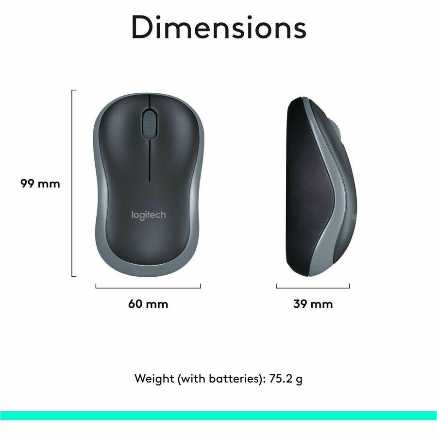 Logitech MK270 Wireless Keyboard and Mouse Combo - 2.4GHz, Hotkeys, Spill - Resistant Design - Store 42