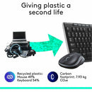 Logitech MK270 Wireless Keyboard and Mouse Combo - 2.4GHz, Hotkeys, Spill - Resistant Design - Store 42