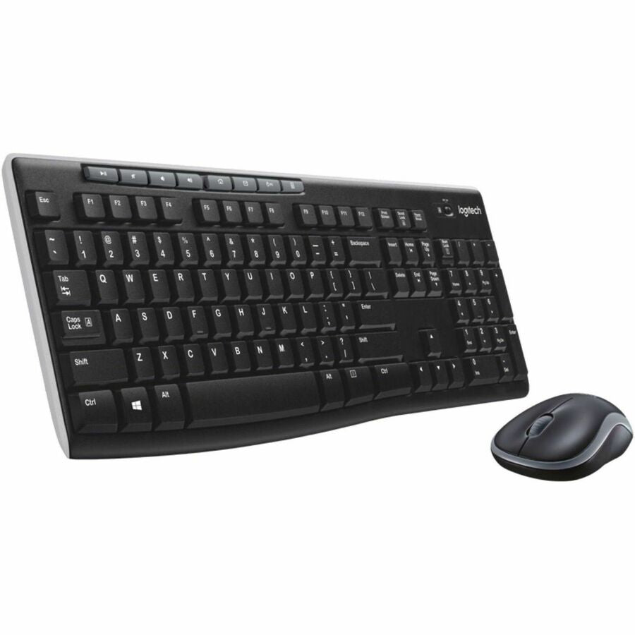 Logitech MK270 Wireless Keyboard and Mouse Combo - 2.4GHz, Hotkeys, Spill - Resistant Design - Store 42
