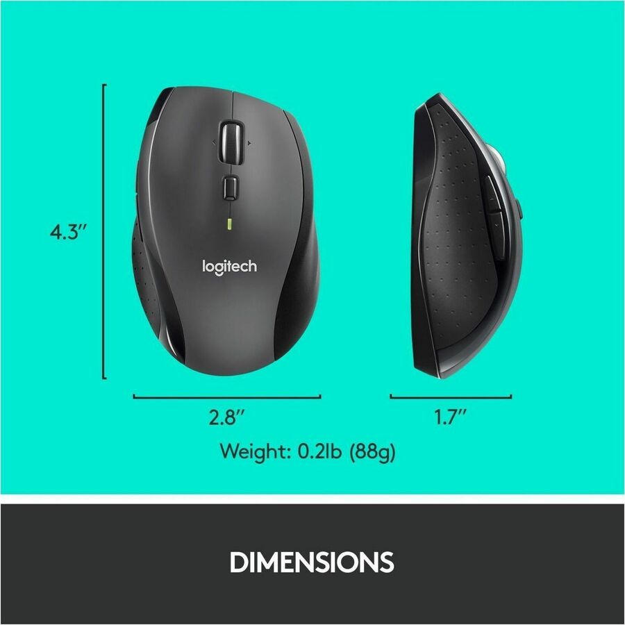 Logitech MK710 Wireless Keyboard & Mouse Set | 2.4GHz | 3 - Year Battery Life | Black - Store 42