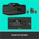 Logitech MK710 Wireless Keyboard & Mouse Set | 2.4GHz | 3 - Year Battery Life | Black - Store 42