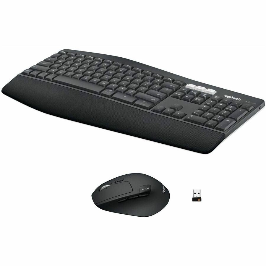 Logitech MK850 Wireless Keyboard And Mouse Combo - Ultimate Comfort, Multi-Device Connectivity