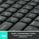 Logitech MK850 Wireless Keyboard And Mouse Combo - Ultimate Comfort, Multi-Device Connectivity
