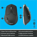 Logitech MK850 Wireless Keyboard And Mouse Combo - Ultimate Comfort, Multi-Device Connectivity