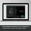 Logitech MK850 Wireless Keyboard And Mouse Combo - Ultimate Comfort, Multi-Device Connectivity