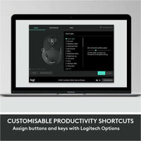 Logitech MK850 Wireless Keyboard And Mouse Combo - Ultimate Comfort, Multi-Device Connectivity