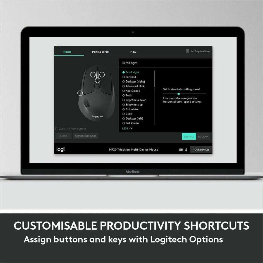 Logitech MK850 Wireless Keyboard And Mouse Combo - Ultimate Comfort, Multi-Device Connectivity