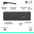 Logitech MK955 Wireless Keyboard and Mouse Combo - Graphite, Copilot Key for AI Productivity - Store 42