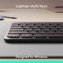 Logitech MK955 Wireless Keyboard and Mouse Combo - Graphite, Copilot Key for AI Productivity - Store 42