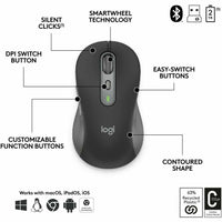 Logitech MK955 Wireless Keyboard And Mouse Combo - Quiet Operation, Multi-Device, Eco-Friendly