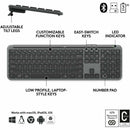 Logitech MK955 Wireless Keyboard And Mouse Combo - Quiet Operation, Multi-Device, Eco-Friendly