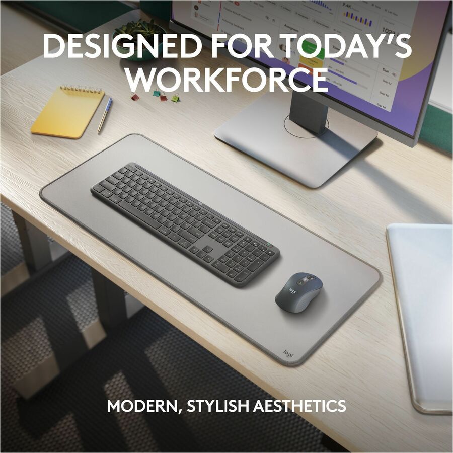 Logitech MK955 Wireless Keyboard And Mouse Combo - Quiet Operation, Multi-Device, Eco-Friendly
