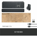 Logitech MX Keys Combo: Wireless Keyboard & Mouse with Quiet Click, Backlit Keys & Enterprise Security - Store 42