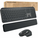 Logitech MX Keys Combo: Wireless Keyboard & Mouse with Quiet Click, Backlit Keys & Enterprise Security - Store 42
