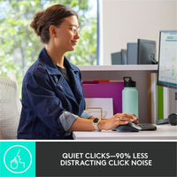 Logitech MX Keys Combo: Wireless Keyboard & Mouse with Quiet Click, Backlit Keys & Enterprise Security - Store 42