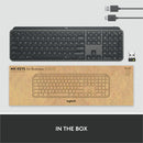 Logitech MX Keys for Business Wireless Keyboard - Backlit, Multi - Device, USB - C Rechargeable, Ergonomic Design - Store 42