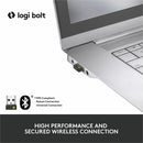 Logitech MX Keys for Business Wireless Keyboard - Backlit, Multi - Device, USB - C Rechargeable, Ergonomic Design - Store 42