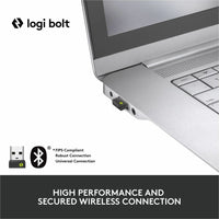 Logitech MX Keys for Business Wireless Keyboard - Backlit, Multi - Device, USB - C Rechargeable, Ergonomic Design - Store 42