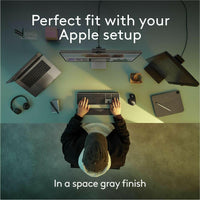 Logitech MX Keys S Wireless Keyboard for Mac - Low-Profile Design, Smart Actions, Backlit