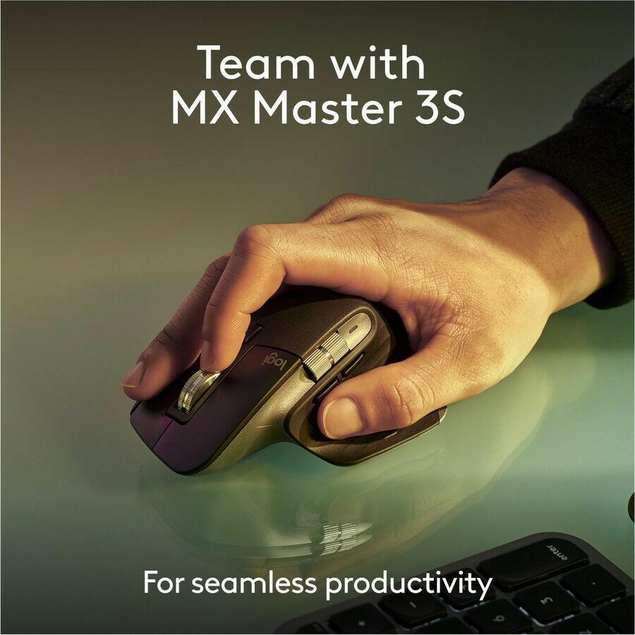 Logitech MX Keys S Wireless Keyboard for Mac - Low-Profile Design, Smart Actions, Backlit