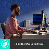 Logitech MX Mechanical Mini Keyboard - Wireless USB - C, Tactile Quiet, Smart Illumination, Multi - Device - Store 42