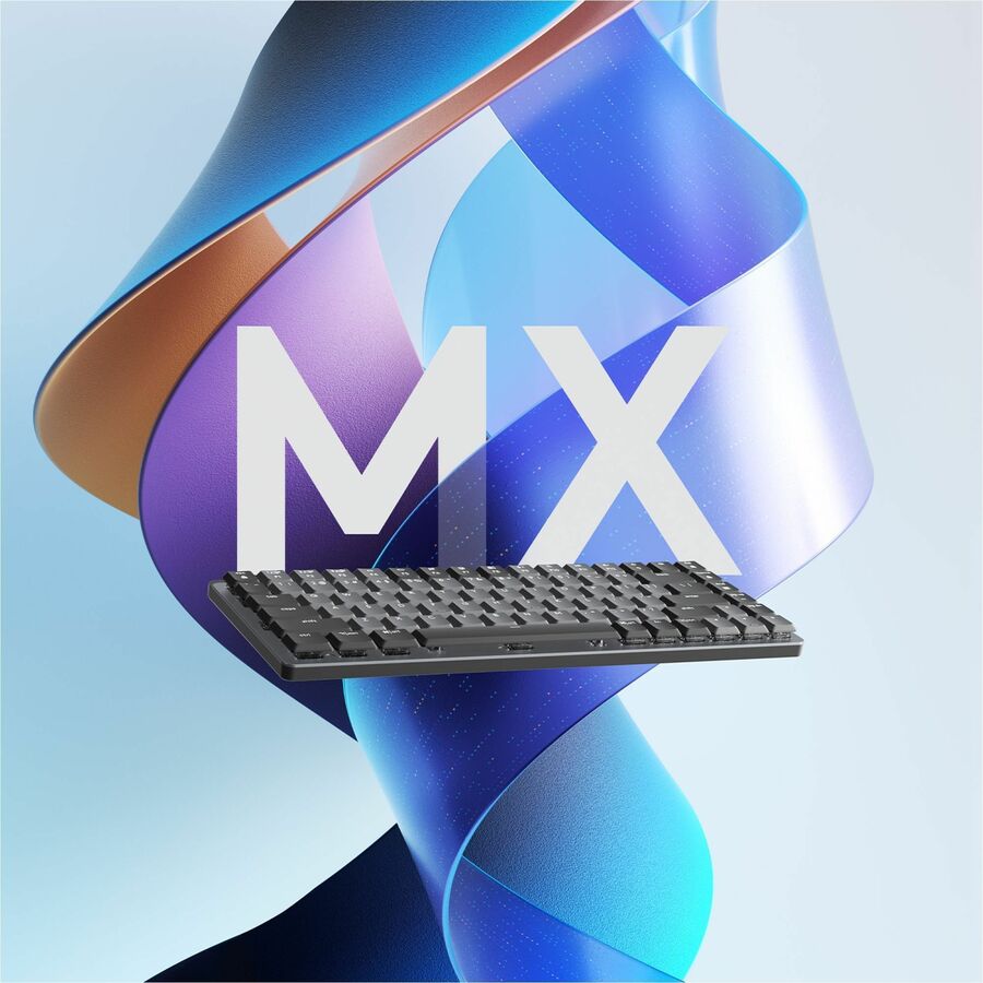 Logitech MX Mechanical Mini Keyboard - Wireless USB - C, Tactile Quiet, Smart Illumination, Multi - Device - Store 42
