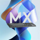 Logitech MX Mechanical Wireless Keyboard - Tactile Low-Profile Keys, Backlit Illumination, Multi-Device