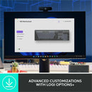 Logitech MX Mechanical Wireless Keyboard - Tactile Low-Profile Keys, Backlit Illumination, Multi-Device