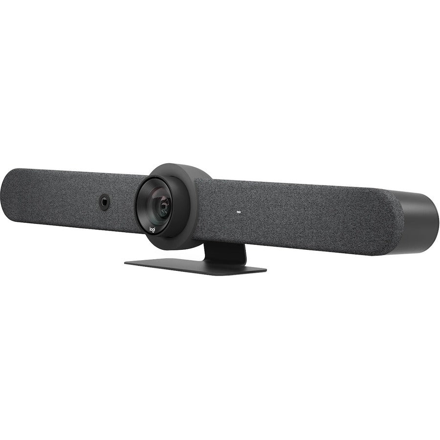Logitech Rally Bar 4K Video Conferencing System for Midsize Rooms with AI Camera & RightSound