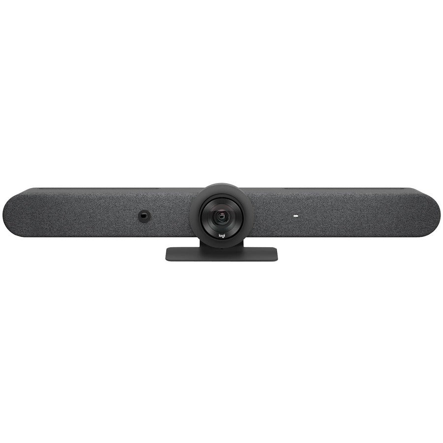 Logitech Rally Bar 4K Video Conferencing System for Midsize Rooms with AI Camera & RightSound