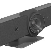Logitech Rally Bar 4K Video Conferencing System for Midsize Rooms with AI Camera & RightSound