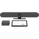 Logitech Rally Bar Mini USB Conference Camera - 4K Video, AI-Powered Pan & Tilt, Fast Setup