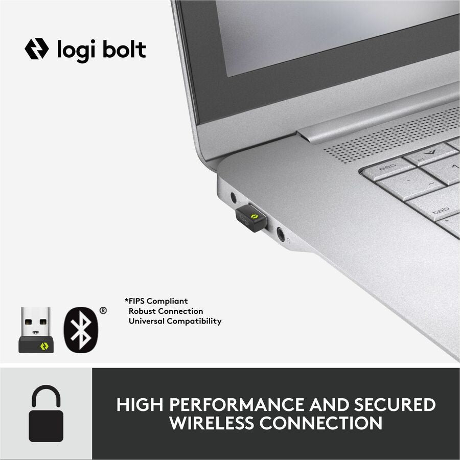Logitech Signature MK650 Wireless Combo for Business - Secure Bluetooth, SilentTouch, Long Battery Life