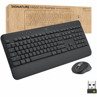 Logitech Signature MK650 Wireless Combo for Business - Secure Bluetooth, SilentTouch, Long Battery Life - Store 42