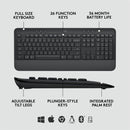 Logitech Signature MK650 Wireless Combo for Business - Secure Bluetooth, SilentTouch, Long Battery Life - Store 42