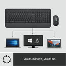 Logitech Signature MK650 Wireless Combo for Business - Secure Bluetooth, SilentTouch, Long Battery Life - Store 42