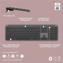 Logitech Signature Slim K950 Wireless Bluetooth Keyboard - Quiet Typing, 3 - Device Switching, Eco - Friendly Design - Store 42