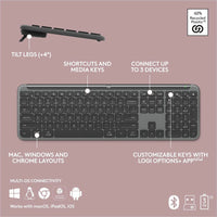 Logitech Signature Slim K950 Wireless Bluetooth Keyboard - Quiet Typing, 3 - Device Switching, Eco - Friendly Design - Store 42