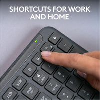 Logitech Signature Slim K950 Wireless Bluetooth Keyboard - Quiet Typing, 3 - Device Switching, Eco - Friendly Design - Store 42