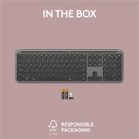 Logitech Signature Slim K950 Wireless Bluetooth Keyboard - Quiet Typing, 3 - Device Switching, Eco - Friendly Design - Store 42