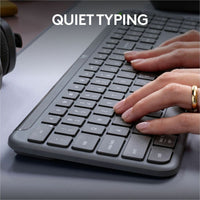 Logitech Signature Slim K950 Wireless Bluetooth Keyboard - Quiet Typing, 3 - Device Switching, Eco - Friendly Design - Store 42