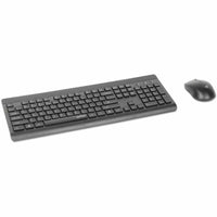 Manhattan MWK7350 Wireless Keyboard and Optical Mouse Combo - 10m Range, 1200 DPI, Plug & Play, Comfort Design