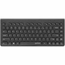 Manhattan Slim Wireless USB Mini Keyboard - 10M Range, Compact Design with Multimedia Keys - Store 42