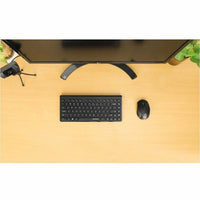 Manhattan Slim Wireless USB Mini Keyboard - 10M Range, Compact Design with Multimedia Keys - Store 42